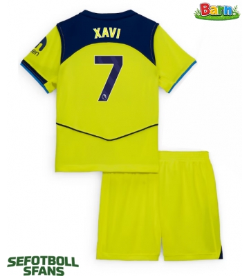 Tottenham Hotspur Xavi Simons #7 Tredjeställ Barn 2025-26 Kortärmad (+ Korta byxor)